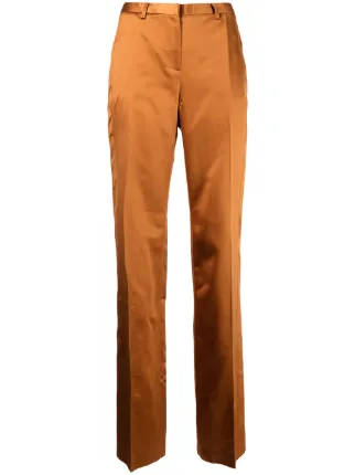 Christian Dior Pantaloni Dritti In Seta Pre-owned - Farfetch