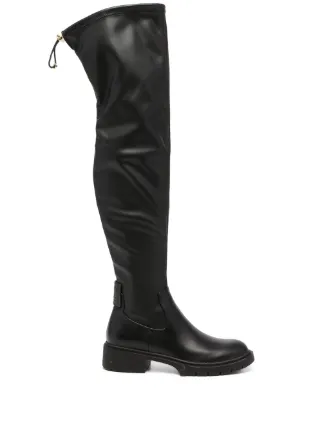 Coach knee high Leather Boots Farfetch