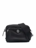 Tory Burch logo-plaque crossbody bag - Black