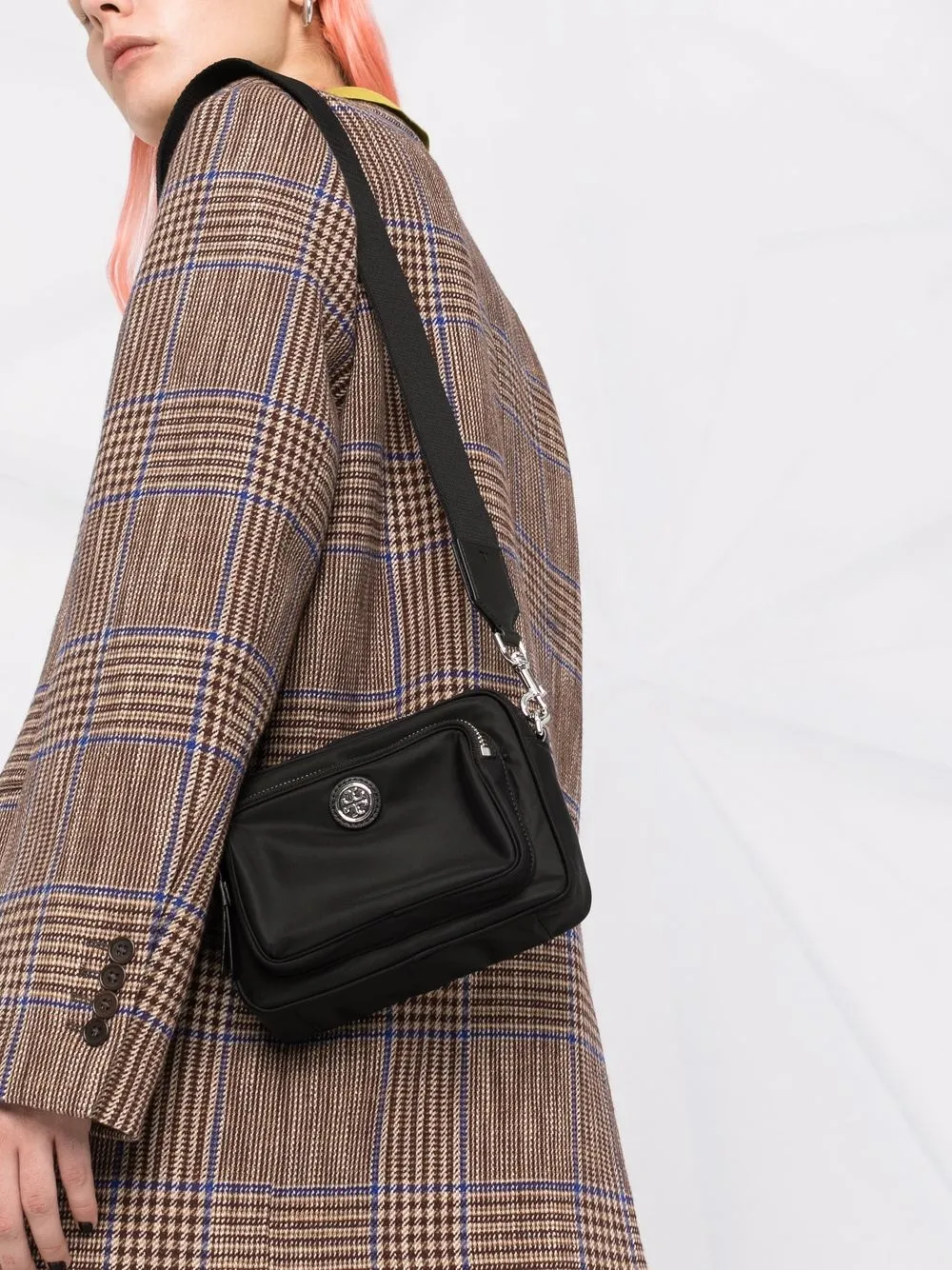 фото Tory burch сумка через плечо с логотипом