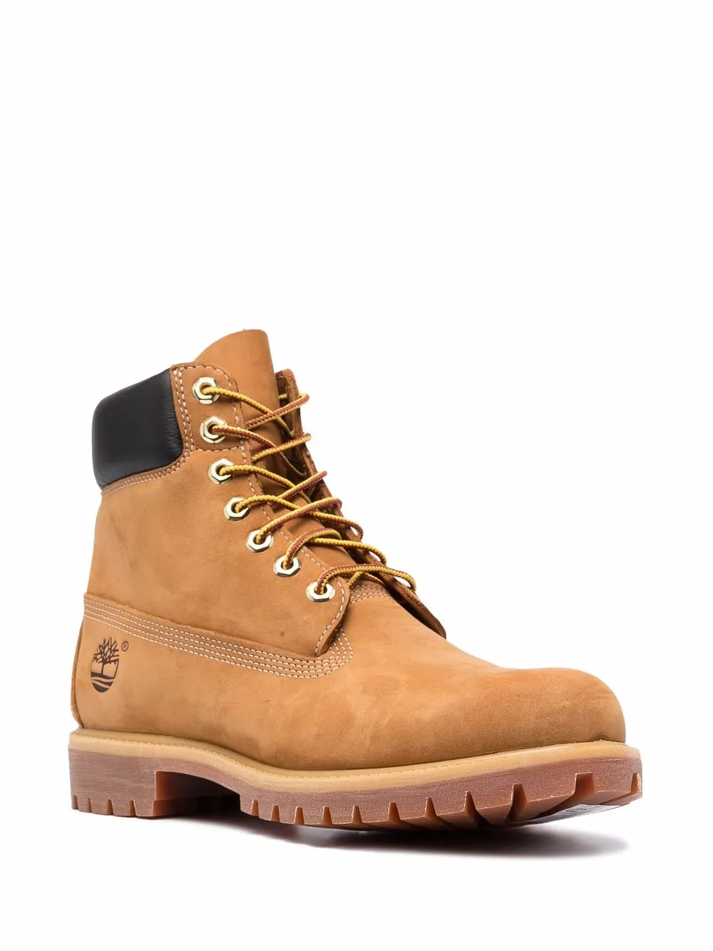 Timberland Suède veterlaarzen - Geel