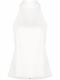 Givenchy high neck sleeveless blouse - White