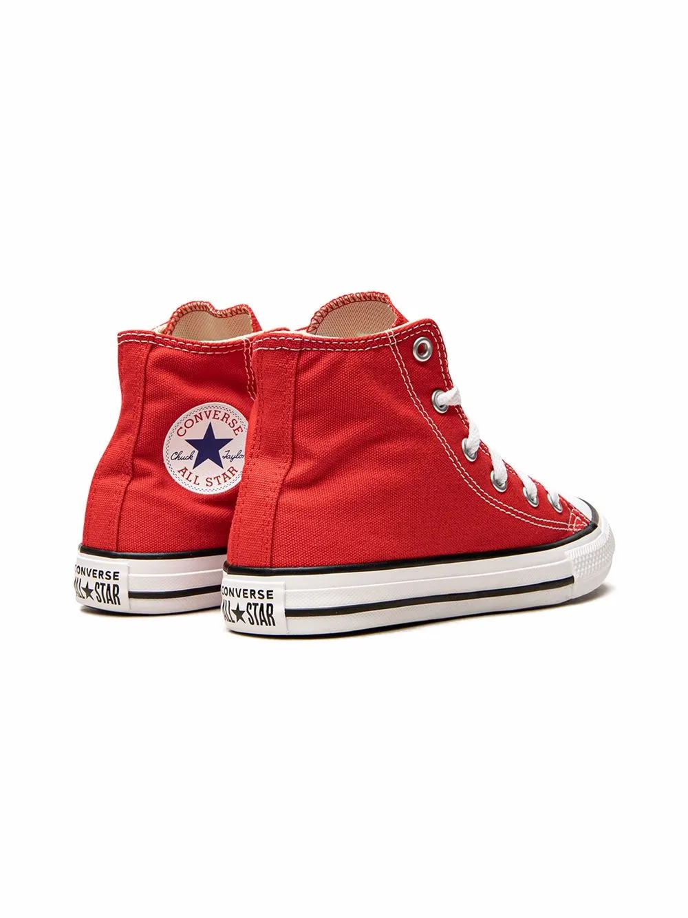  Converse Kids All Star High Top Sneakers Aus Canvas   Rot 