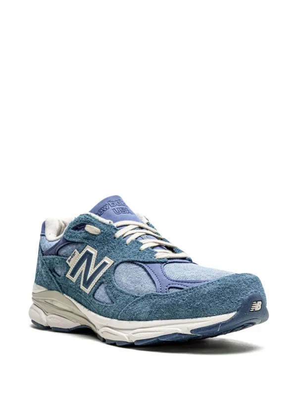 Shop New Balance x Levi's 990V3 sneakers with Express Delivery - FARFETCH