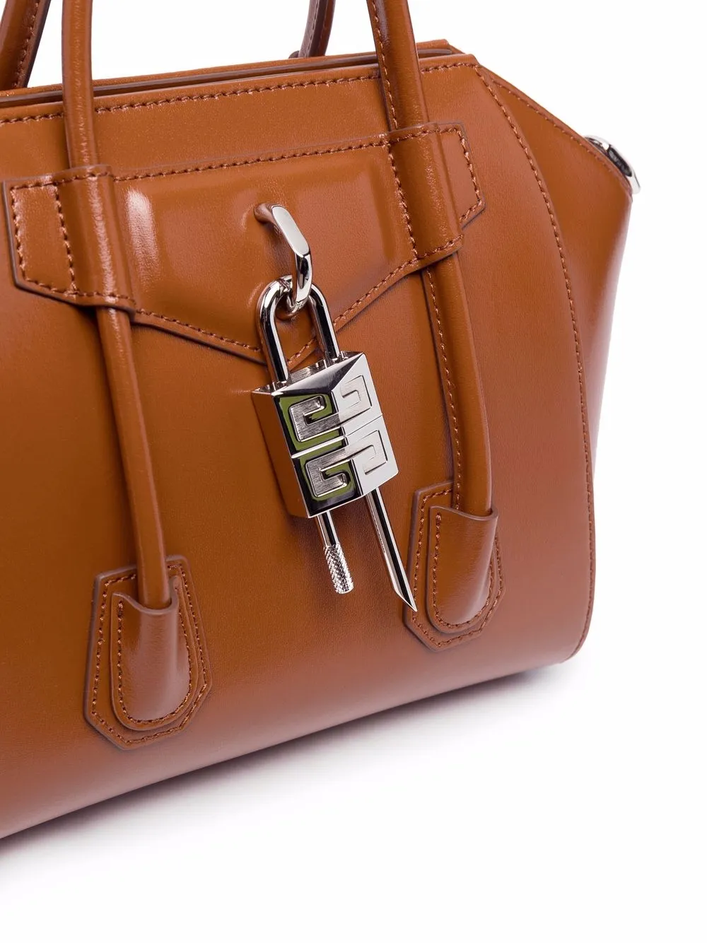 фото Givenchy сумка-тоут antigona lock размера мини
