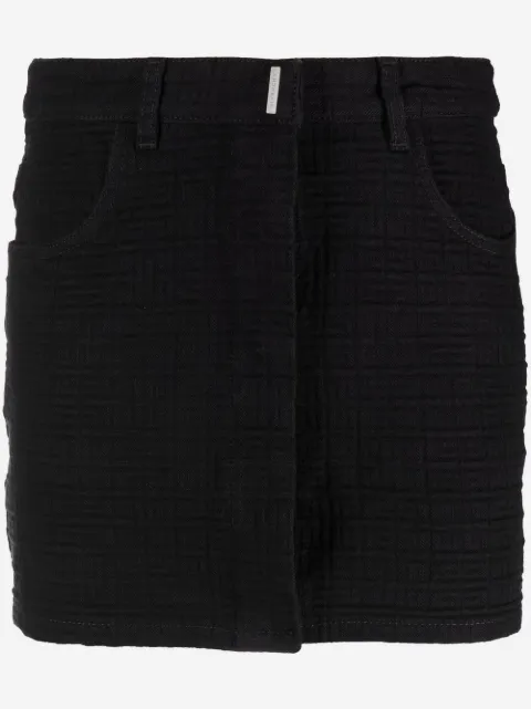Givenchy Minirock mit Monogramm