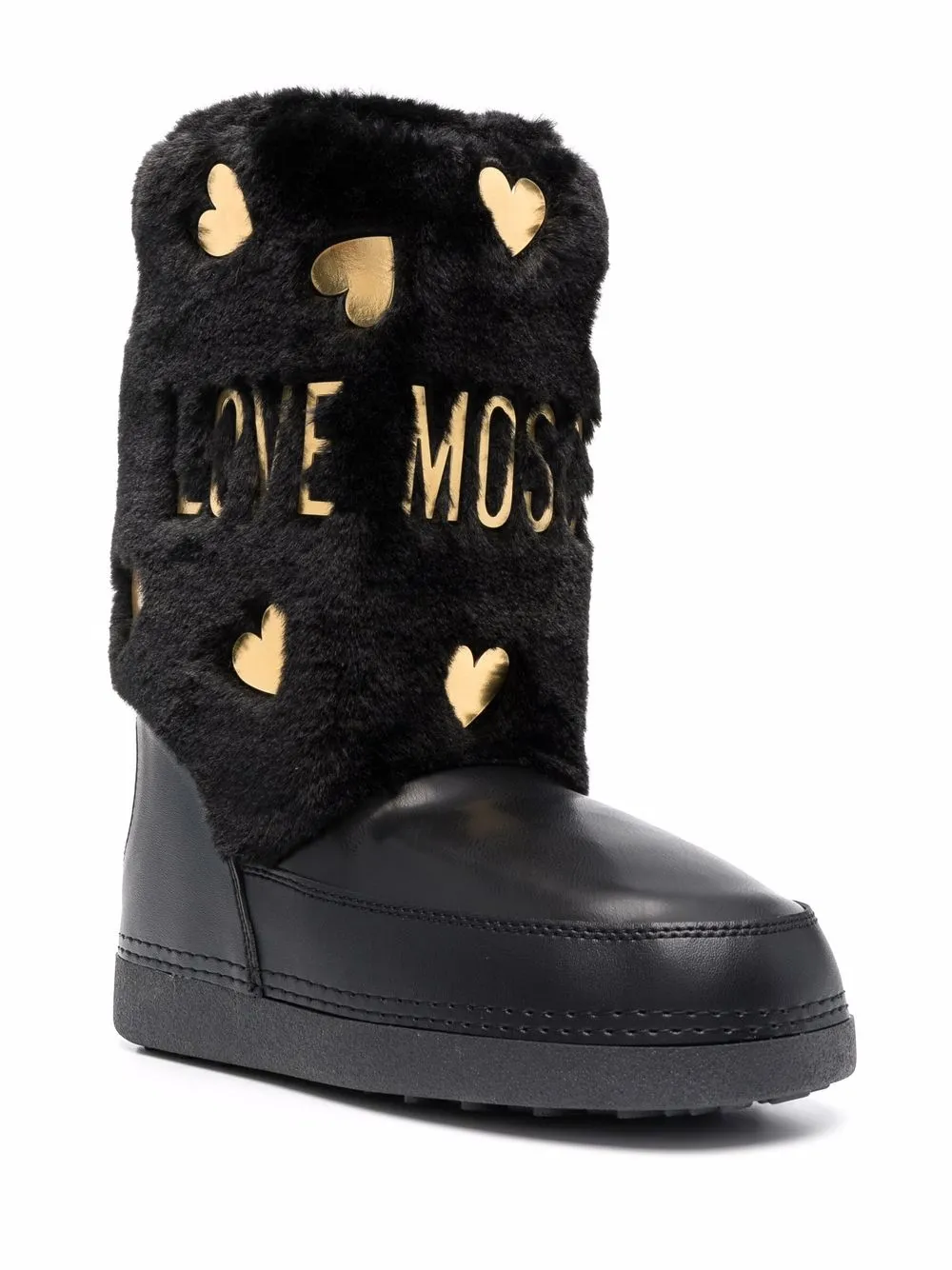 фото Love moschino сапоги с аппликацией