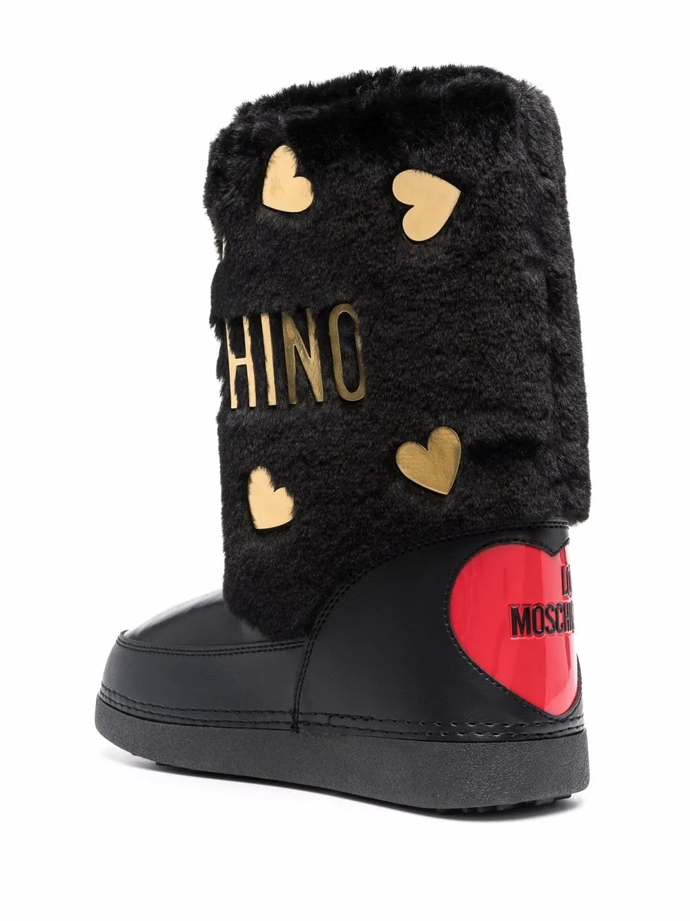 фото Love moschino сапоги с аппликацией