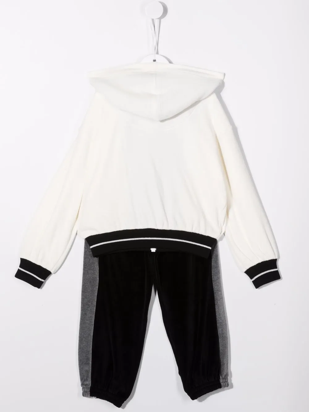 Lapin House Trainingspak met colourblocking - Zwart