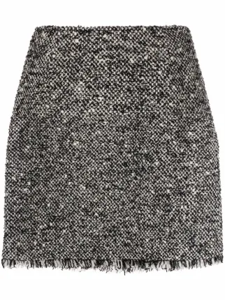 Tory Burch Tweed Mini Skirt Farfetch