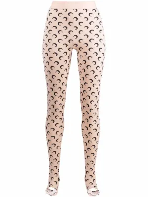 AMBUSH Monogram Print Leggings - Farfetch