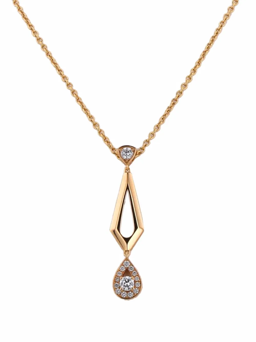 Chaumet колье Joséphine pre-owned из розового золота с бриллиантами