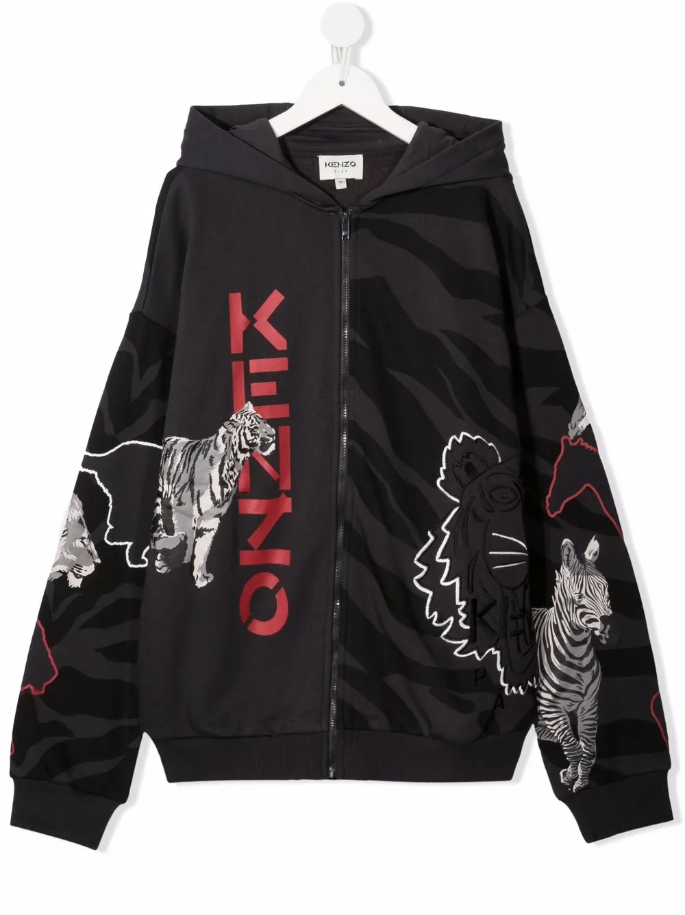 фото Kenzo kids худи с принтом