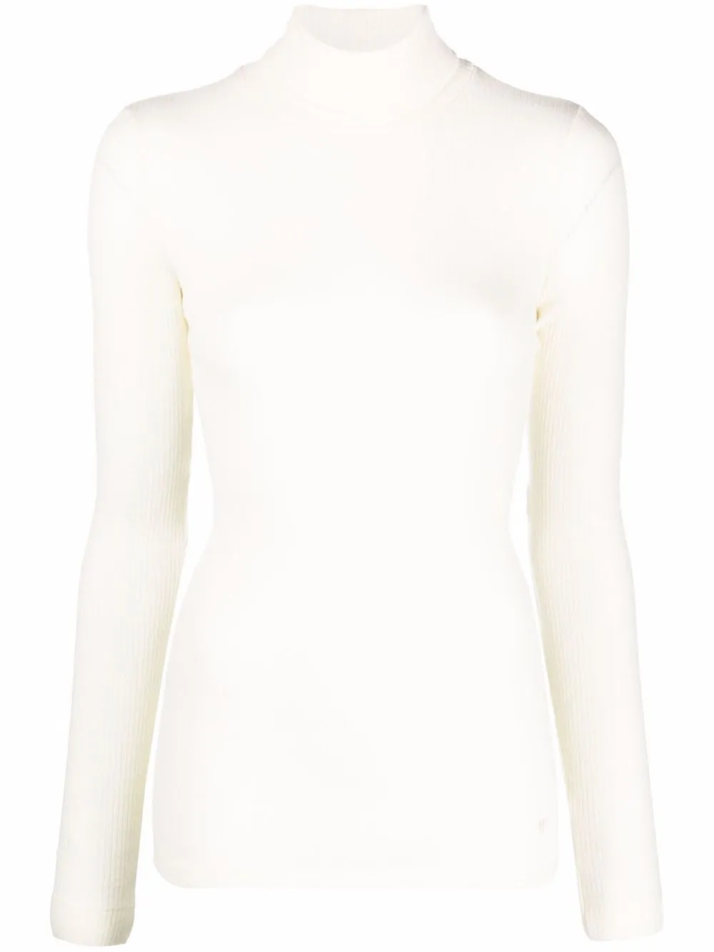 Forte Forte джемпер в рубчик с высоким воротником