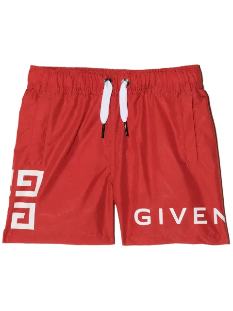 Givenchy Kids شورت سباحة بطبعة شعار الماركة