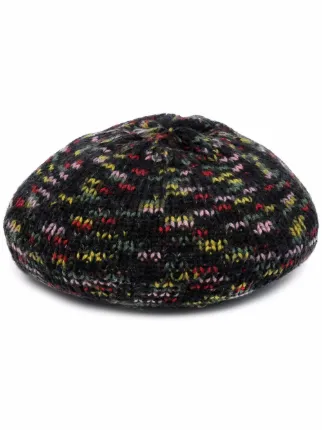 Missoni Ribbed wool-knit Beret - Farfetch