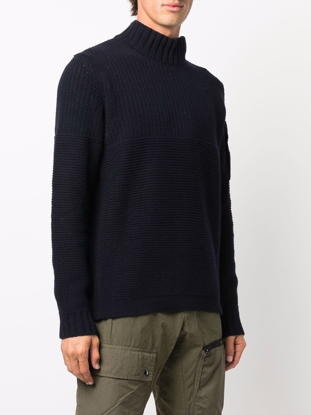 фото C.p. company turtle neck ribbed jumper