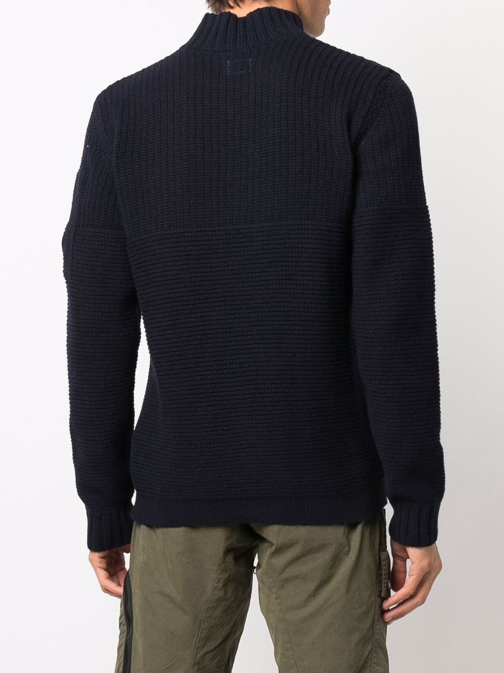 фото C.p. company turtle neck ribbed jumper