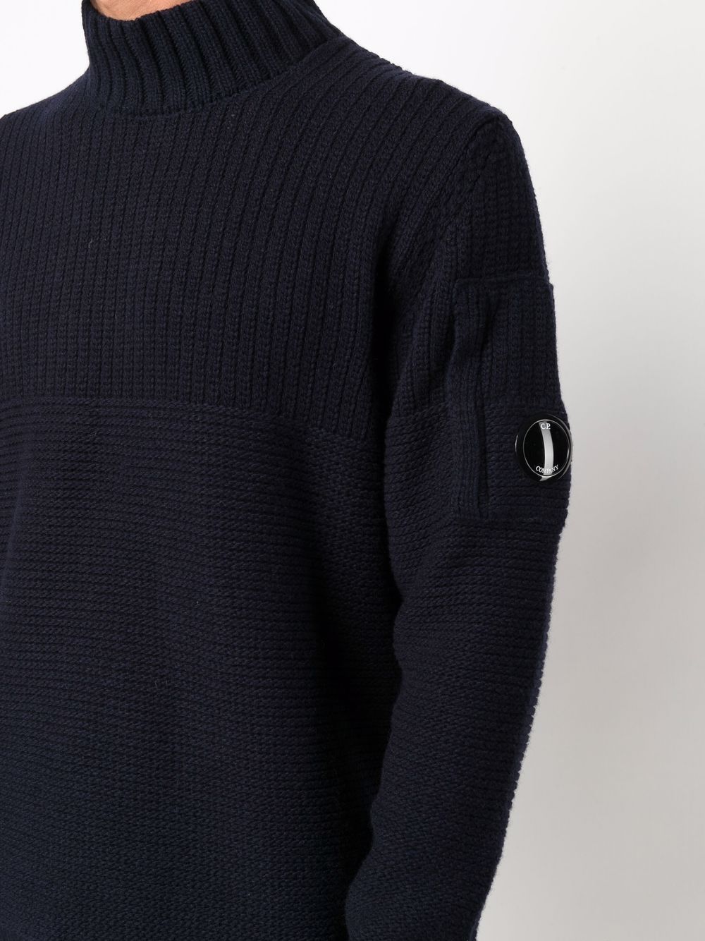 фото C.p. company turtle neck ribbed jumper