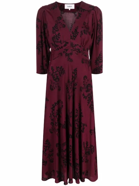 Ba&Sh Sao floral-print midi-dress