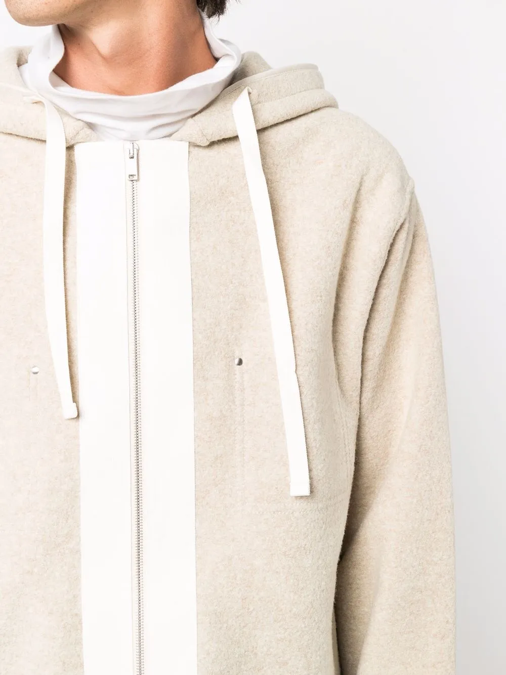 фото Jil sander куртка с капюшоном