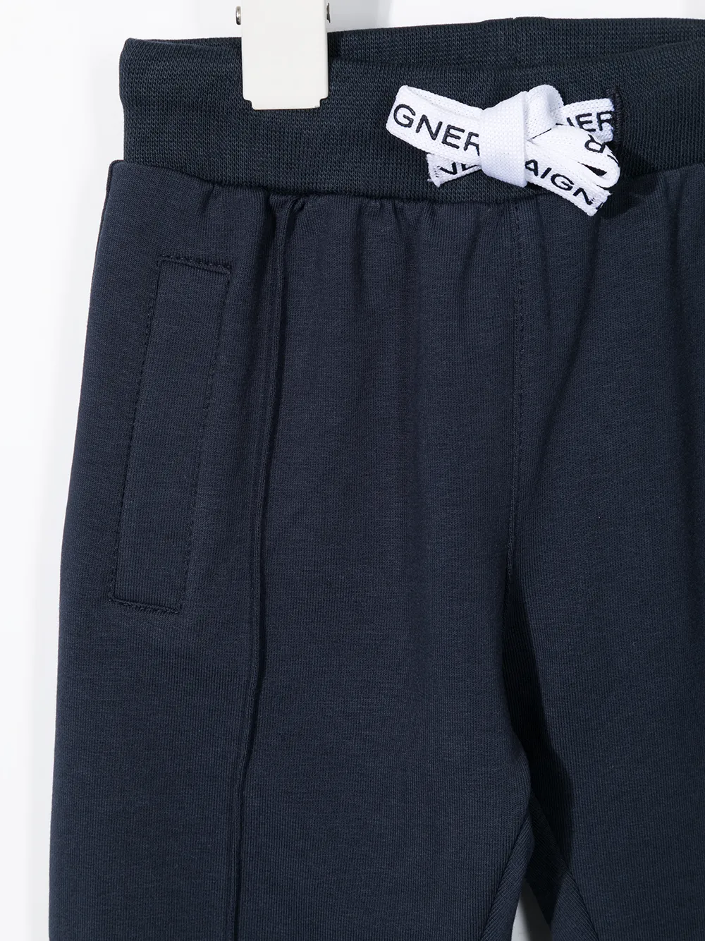 фото Aigner kids спортивные брюки с кулиской и логотипом