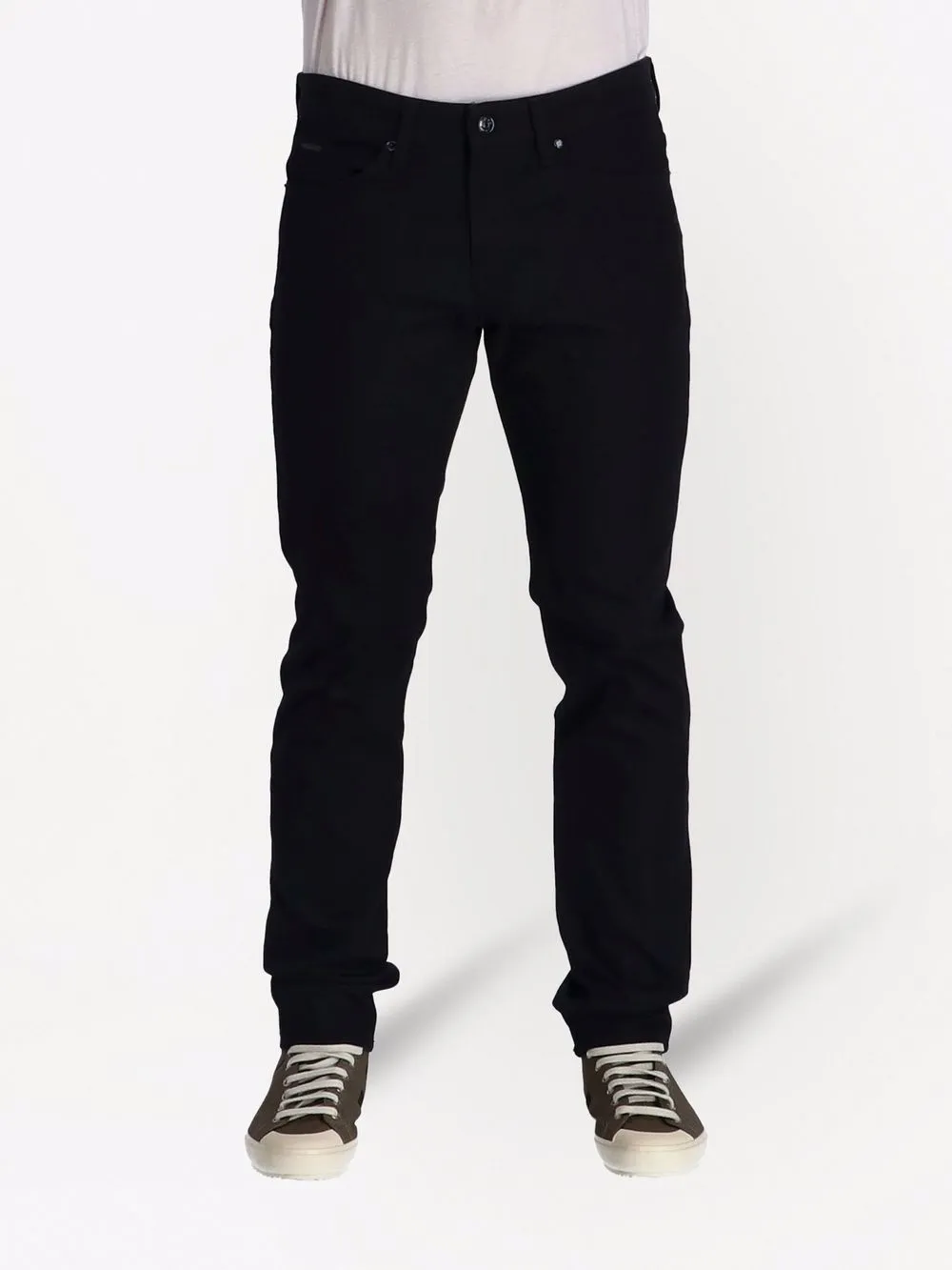 фото Boss прямые джинсы с заниженной талией