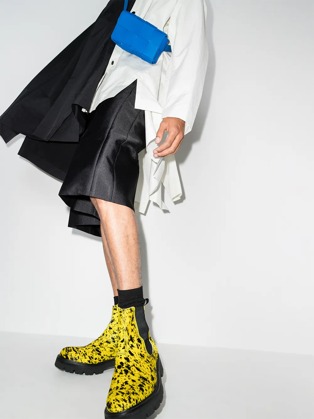 фото Grenson ботинки the splatter из коллаборации с eckhaus latta
