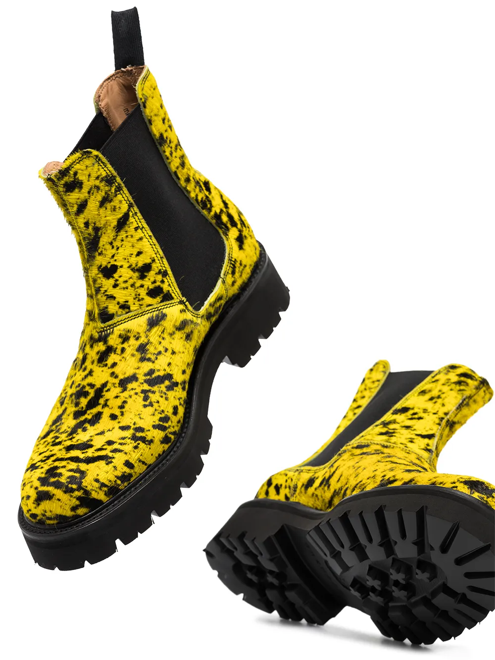 фото Grenson ботинки the splatter из коллаборации с eckhaus latta