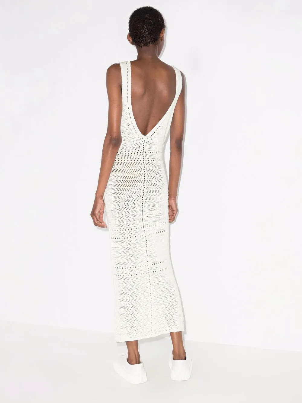 white christmas dresses FIBI CROCHET MAXI