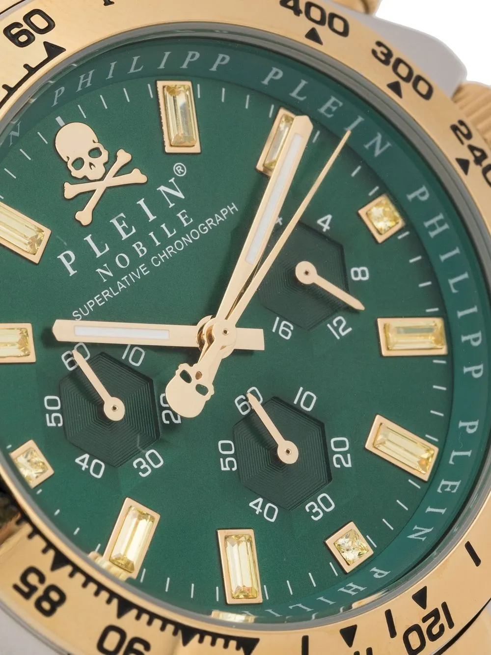  Philipp Plein Montre Nobile à Quartz 43 Mm - Or 
