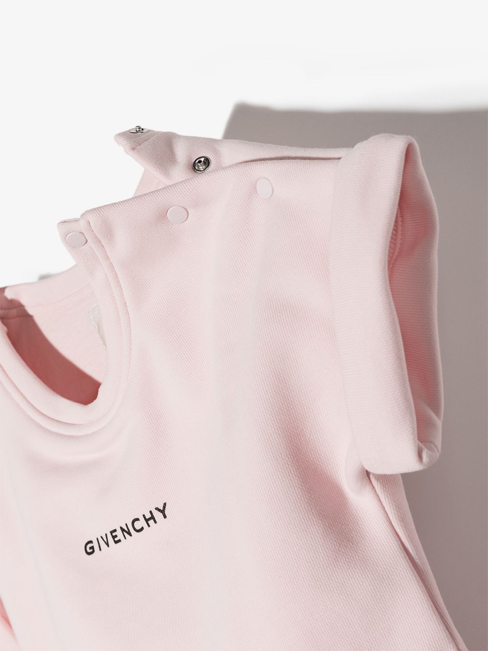 фото Givenchy kids многослойное платье с логотипом