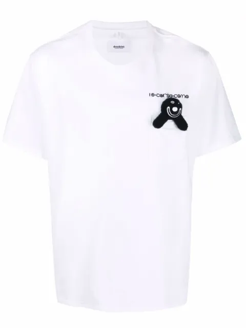 Doublet Smiley short-sleeve cotton T-shirt 