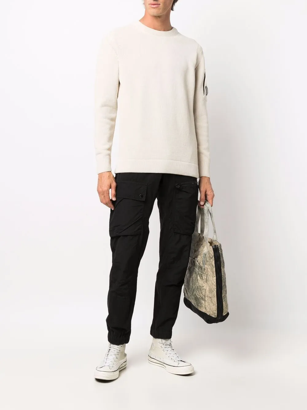 C.P. Company Katoenen trui - Beige