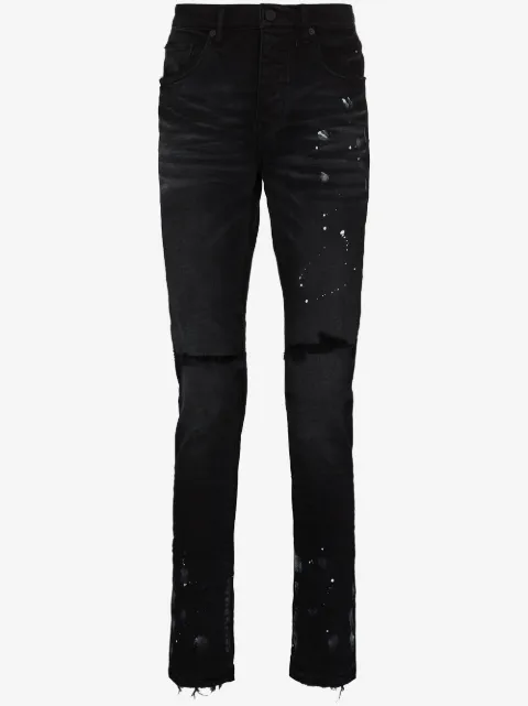 Purple Brand P001 Black Resin Knee Slit 'Black' "Black"