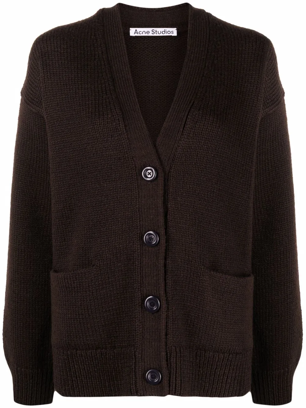 Acne Studios Ribbed V-neck Cardigan 