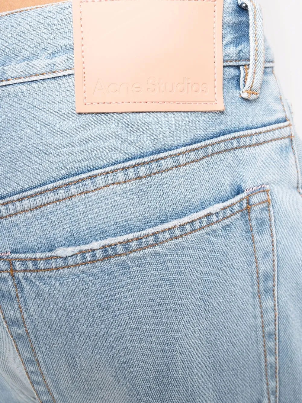 Acne Studios seam-detail straight-leg Jeans - Farfetch