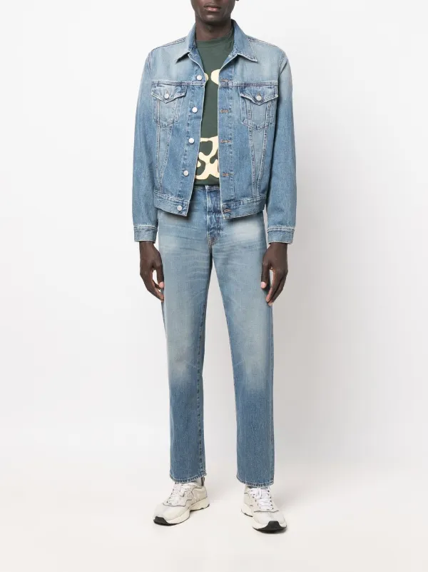 Acne Studios Stonewashed straight-leg 
