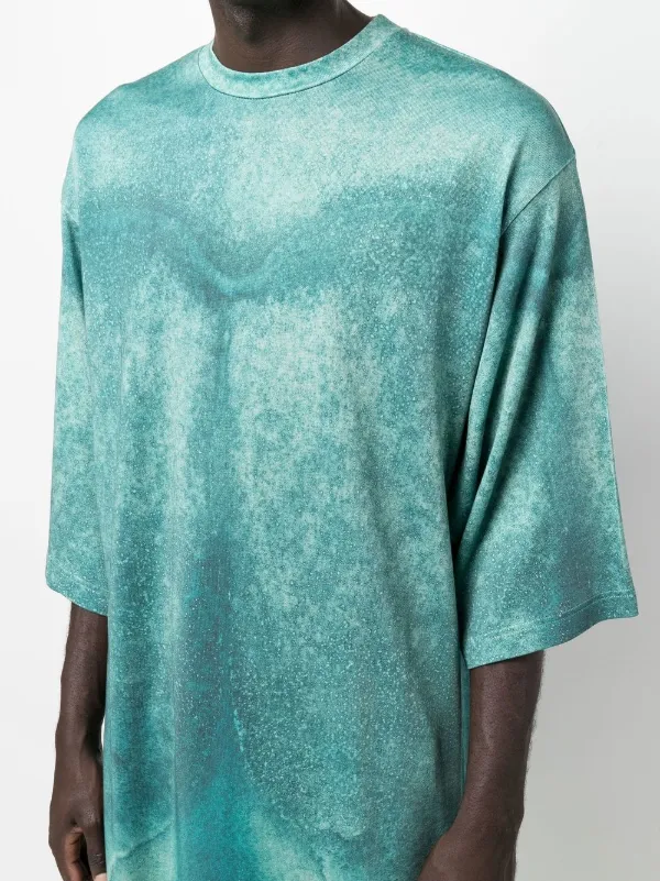 Acne Studios Patterned long-line T 