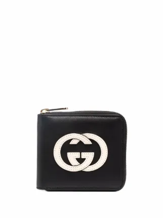 Farfetch Accessori Borse Portafogli e portamonete Portacarte Portafoglio con zip Nero 