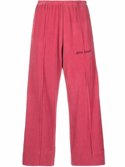 Palm Angels logo-print sweatpants