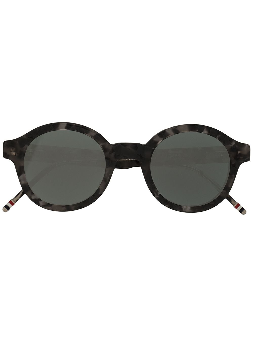 Thom Browne Eyewear солнцезащитные очки TBS411 в круглой оправе