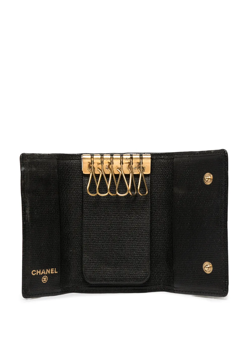 фото Chanel pre-owned ключница с логотипом cc