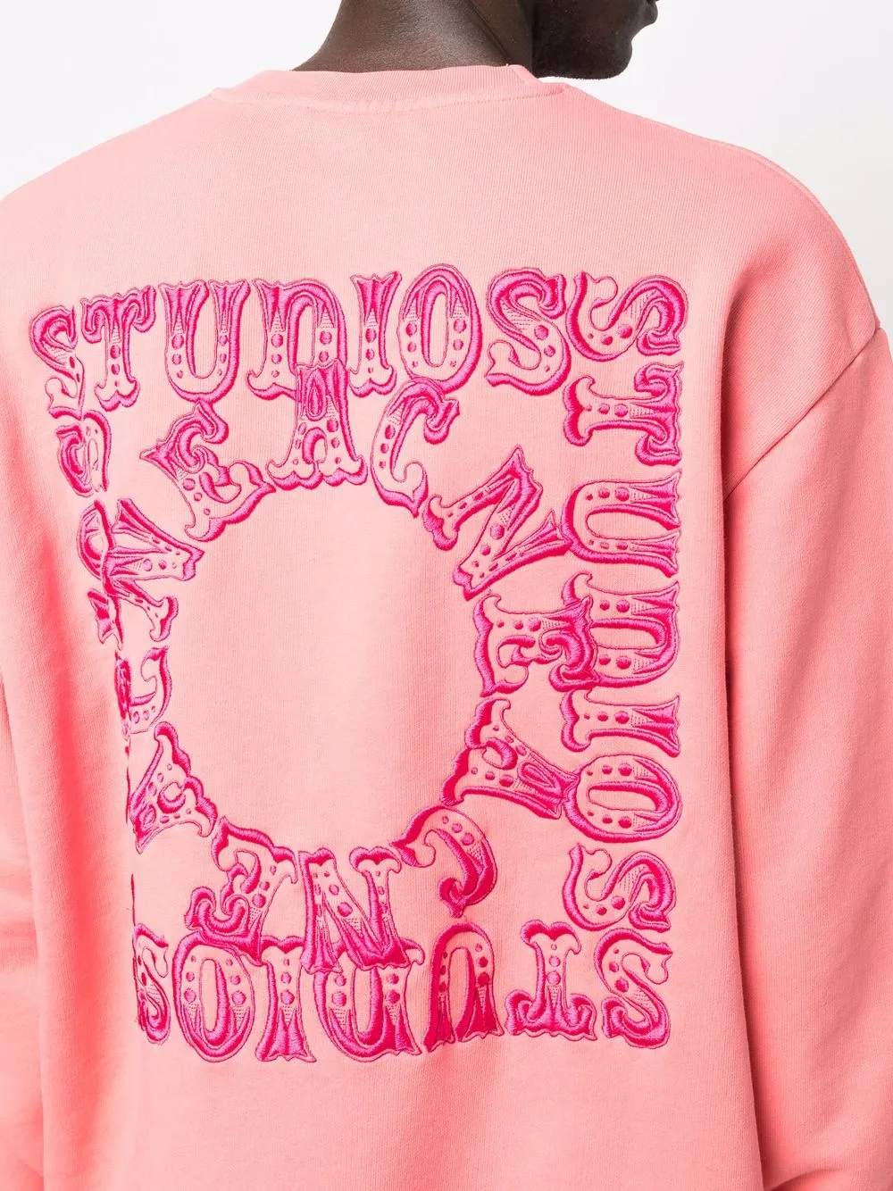 фото Acne studios толстовка с графичным принтом