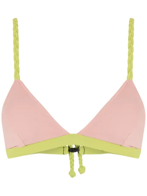 Clube Bossa contrast-trim triangle bikini top
