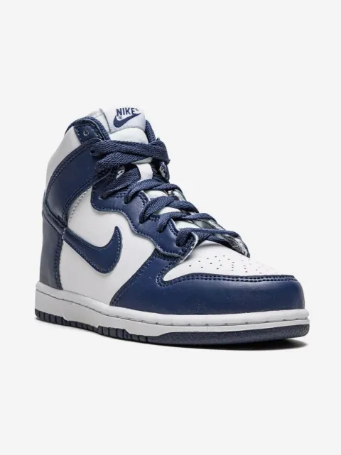 Nike Kids Dunk High "Championship Navy" sneakers