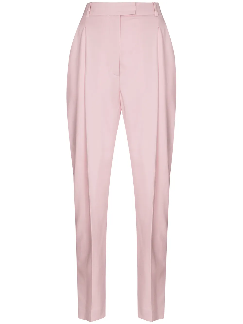 

Alexander McQueen pantalones tapered con detalle de pinzas - Rosado