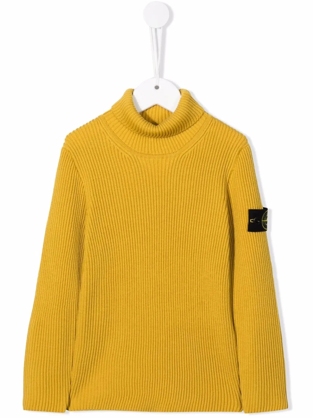 

Stone Island Junior suéter con cuello vuelto - Amarillo