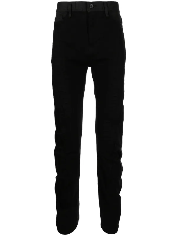 Julius low-rise straight-leg Trousers | Black | FARFETCH