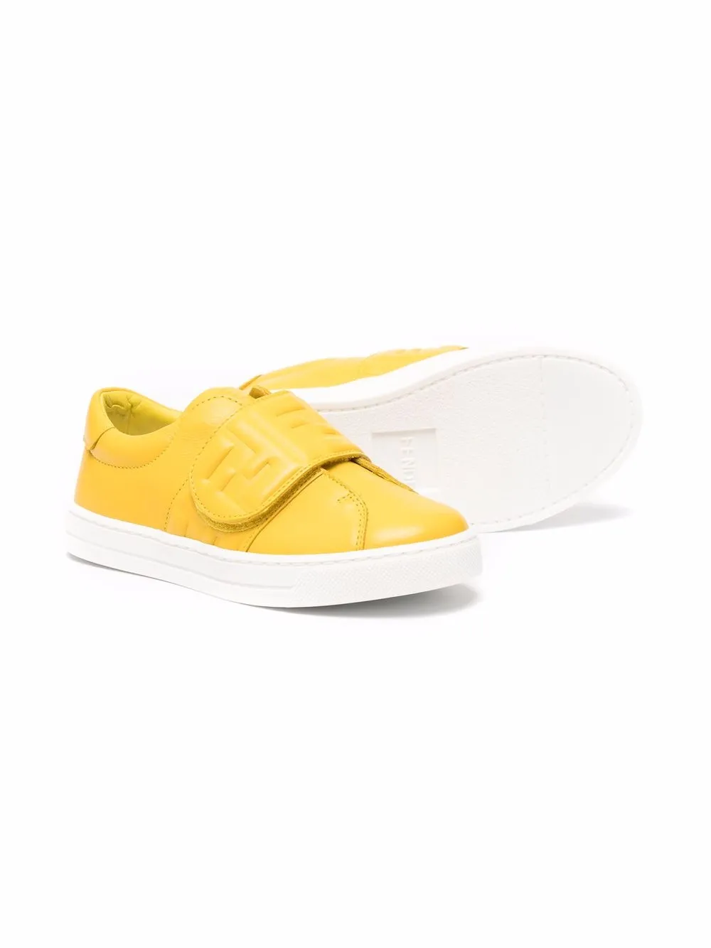 фото Fendi kids кеды с логотипом